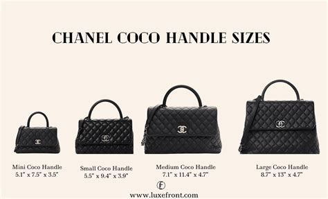 chanel coco handle尺寸